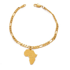 ANCIENT AFRICA BRACELET - 18K GOLD PLATED