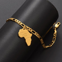 ANCIENT AFRICA BRACELET - 18K GOLD PLATED